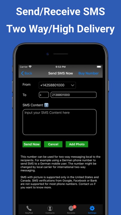 TalkTT-Call/SMS & Phone Number screenshot 3