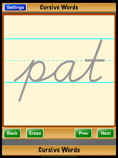 Hacks for Cursive Words