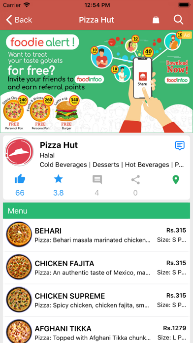 How to cancel & delete foodinfoo - Food Delivery from iphone & ipad 2