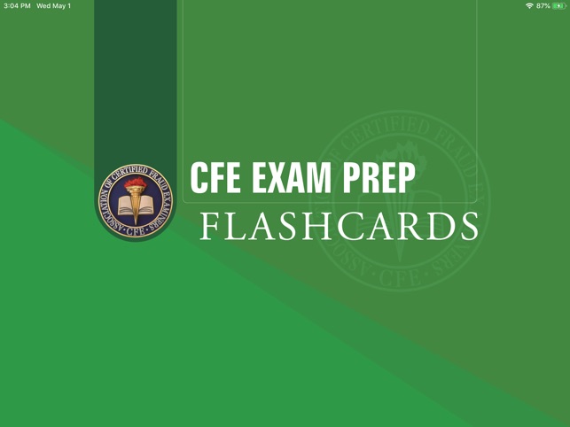 CFE Exam Prep Flashcards on the App Store