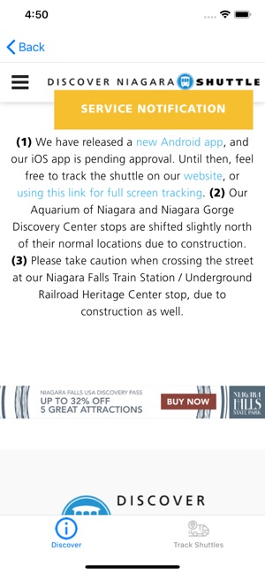 Discover Niagara Shuttle(圖4)-速報App