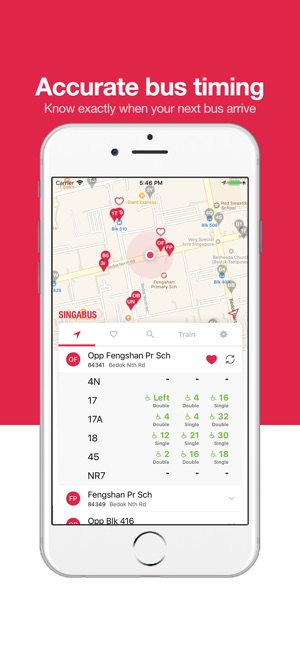 Singabus - Bus Timing + MRT