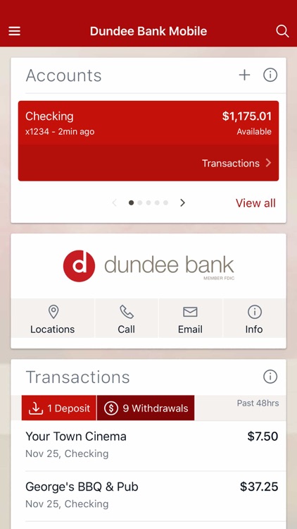 Dundee Bank Mobile