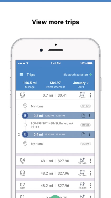 TripLog Car Mileage Tracker screenshot-5