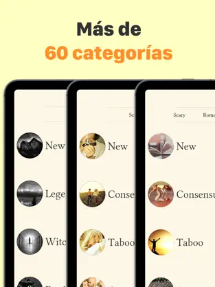 Screenshot 4 Historias - Sexo, Miedo, Mida iphone