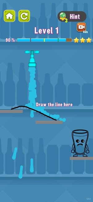 Happy Water Draw Line(圖2)-速報App