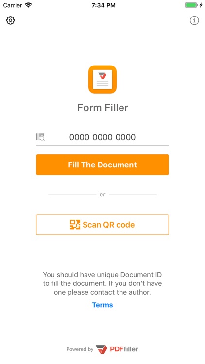 Form Filler: fill & sign forms screenshot-0