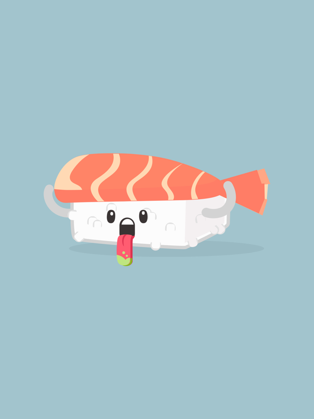 ‎Sushi Stickers for iMessage Screenshot