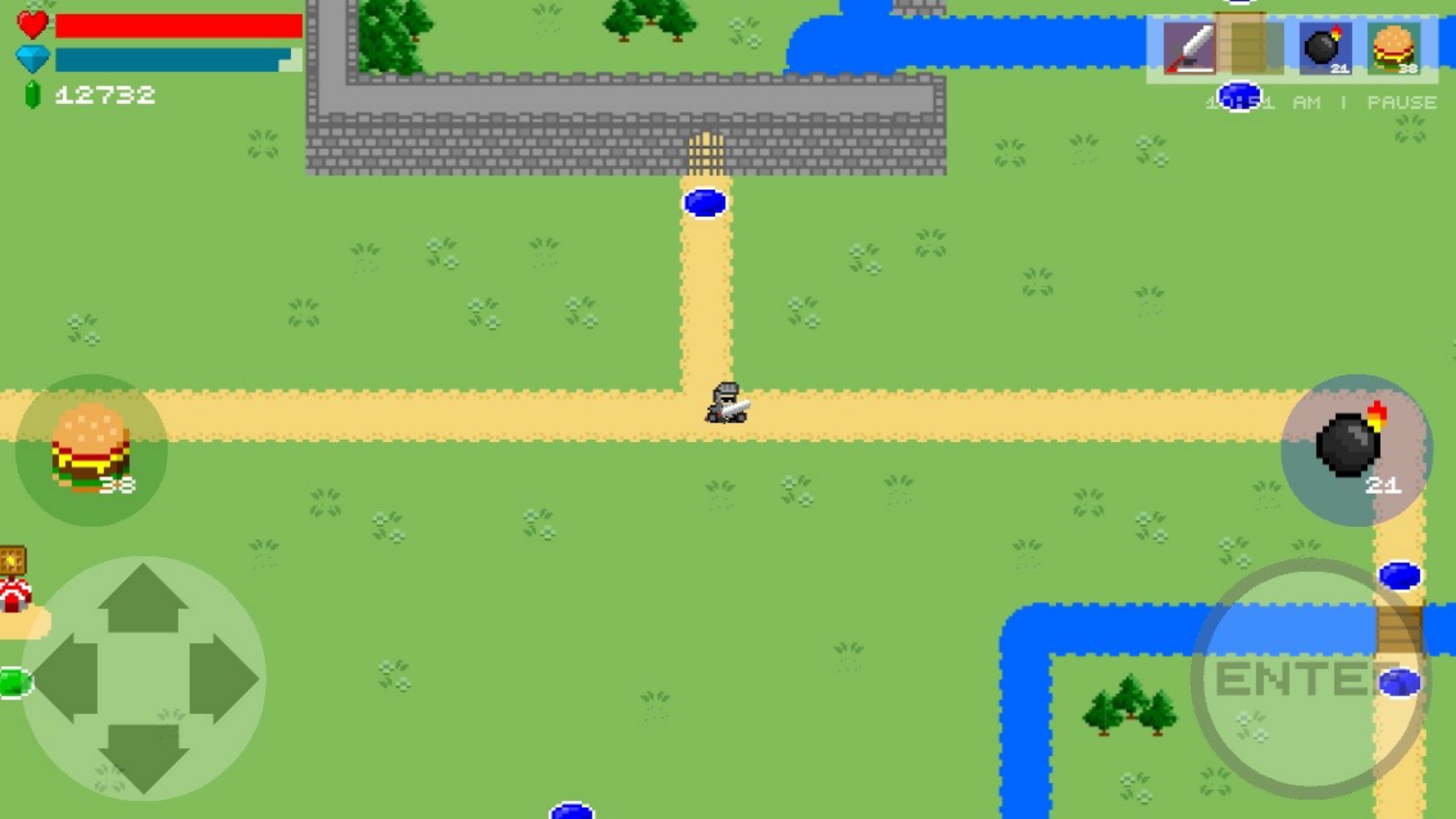 Screenshot do app Retro Knight