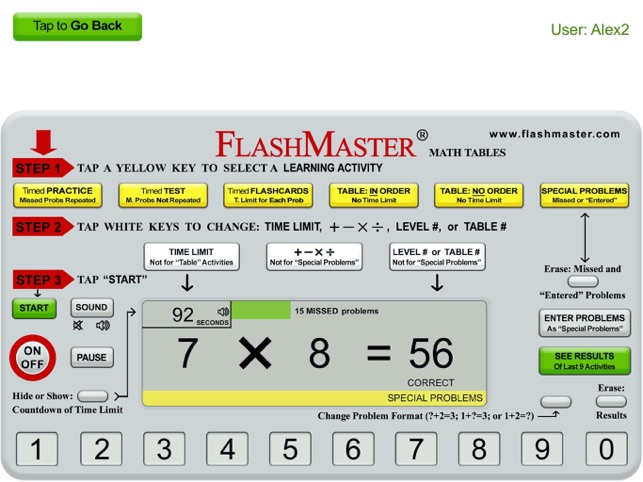 FlashMaster App--Math Facts(圖6)-速報App