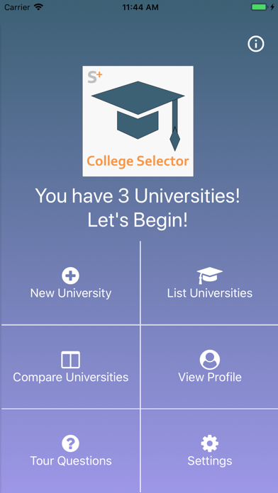 How to cancel & delete College Selector from iphone & ipad 2