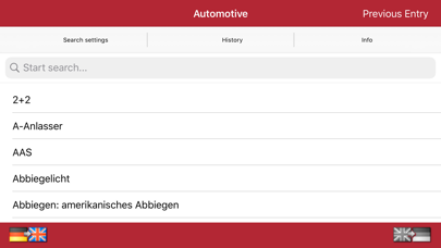 Dictionary Automotive DE-EN screenshot 3