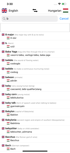 Hungarian/English Dictionary(圖5)-速報App