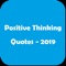 We have developed the "Positive Thinking Status" application to make positive think