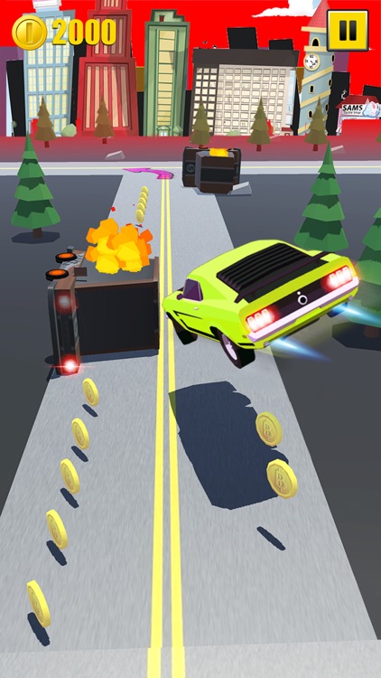 Traffic Taxi Run Game 2019 screenshot-3