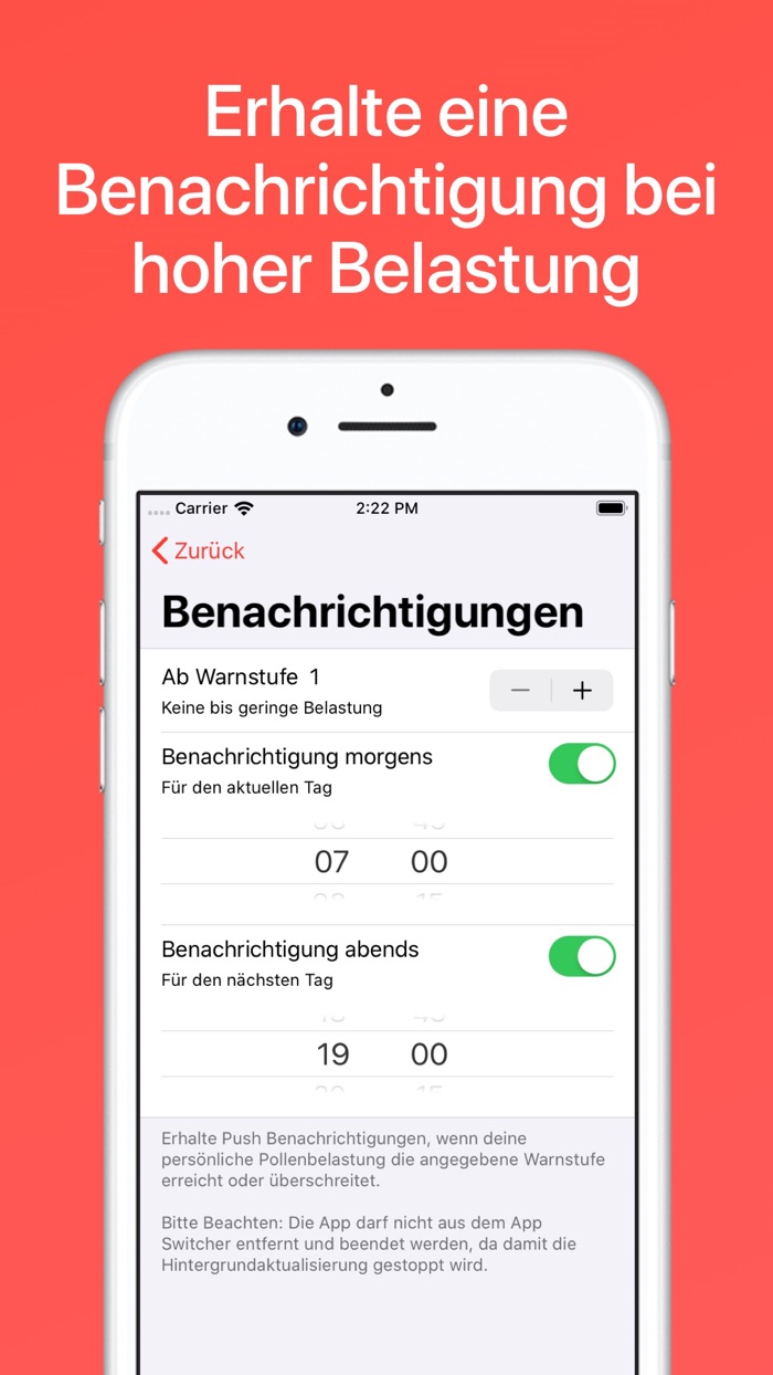 Pollenflug Vorhersage
