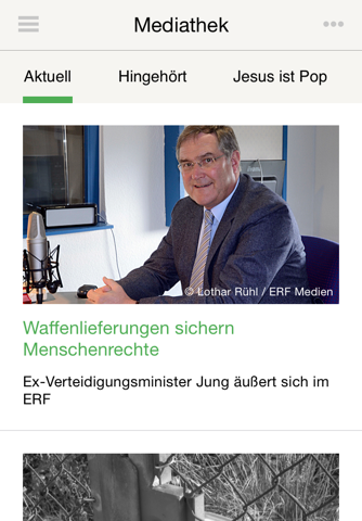 ERF Jess: Radio und TV screenshot 2