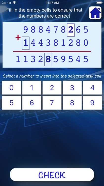 Math - long addition of number screenshot-5