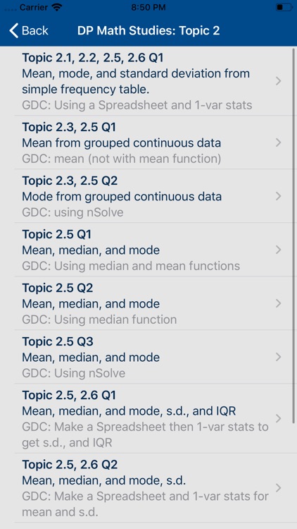 DP Math Studies P1 Practice