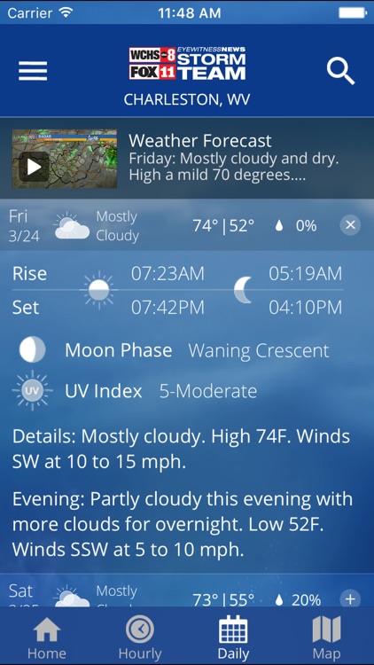WCHS/Fox11 Stormteam Weather screenshot-3