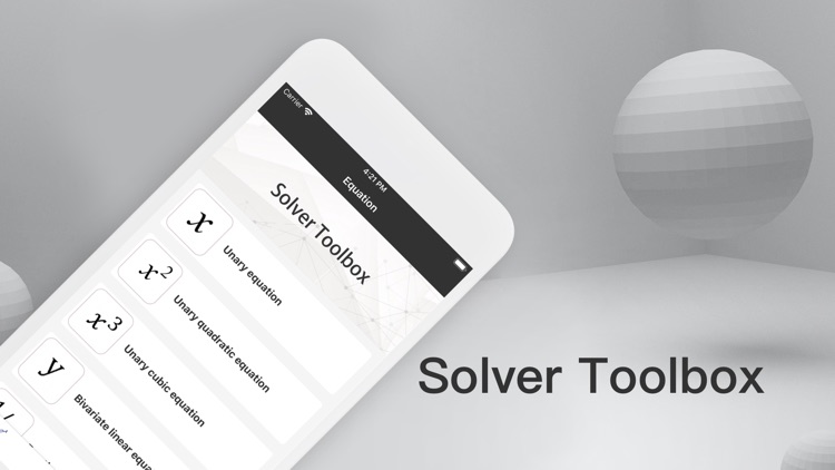 Solver Toolbox