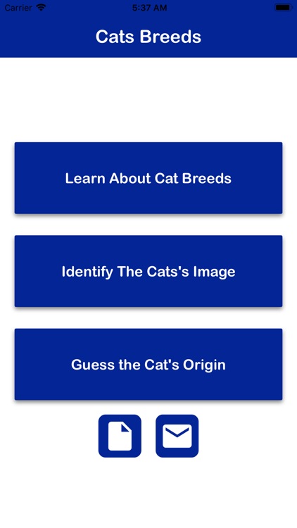 Various Cat Breeds