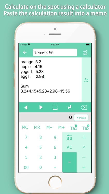 Memocal ~Notepad & Calculator~