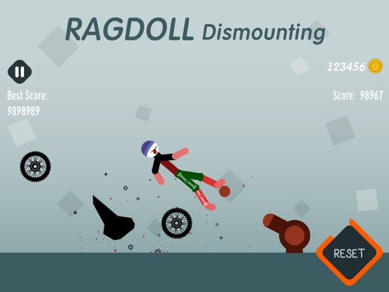 Игра Ragdoll Dismounting