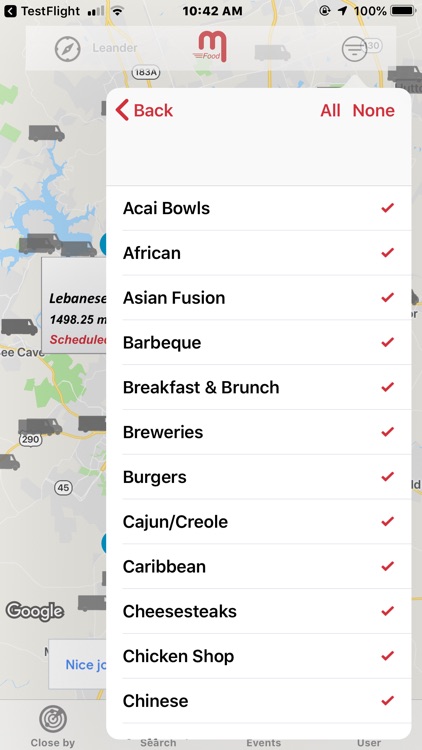 mFood™ - Food Truck Finder App