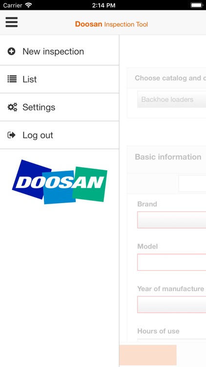 Doosan Inspection Tool