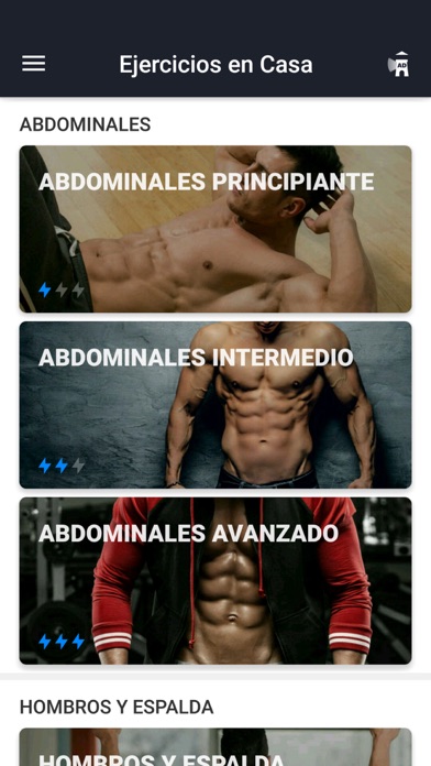 ejercicio en casa apk