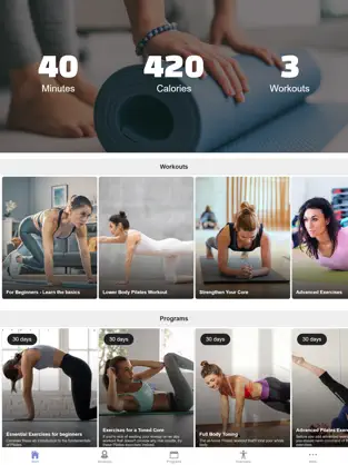 Captura de Pantalla 1 Pilates iphone