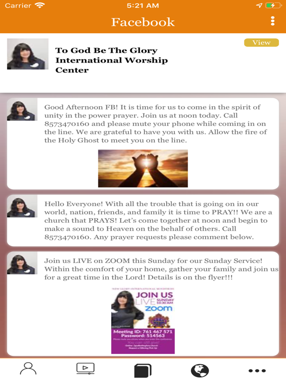 Screenshot #6 pour New Glory Ministries