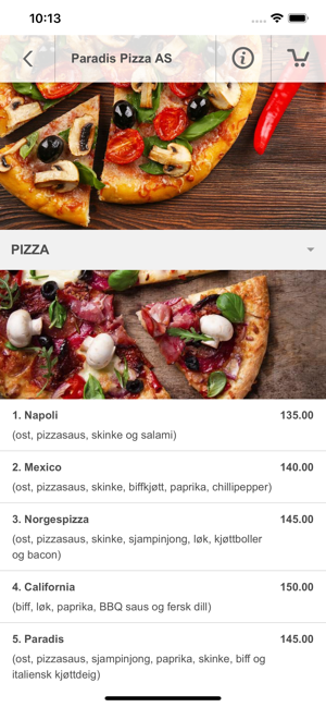 Paradis Pizza AS(圖3)-速報App