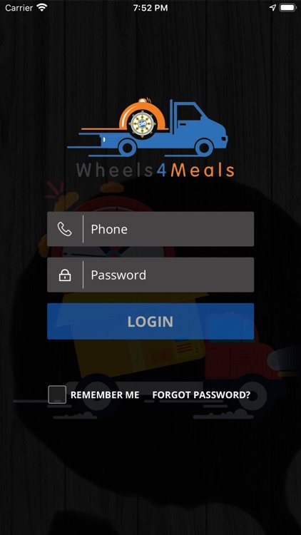 Oie Wheels4Meals Driver