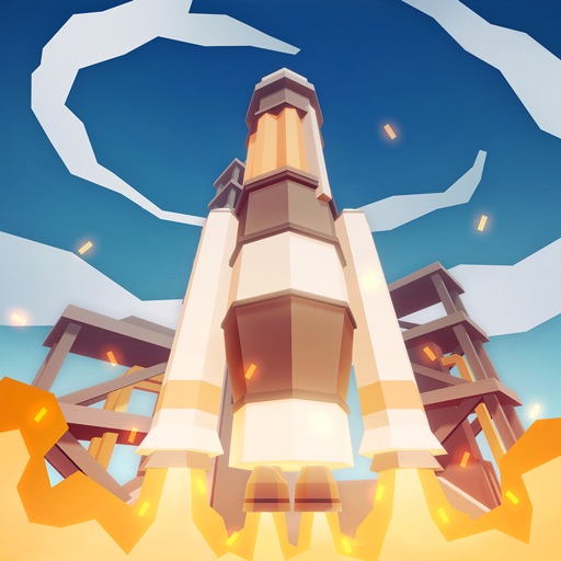 Idle Rocket Launch Icon