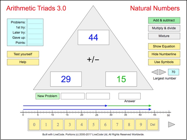 Arithmetic Triads(圖1)-速報App