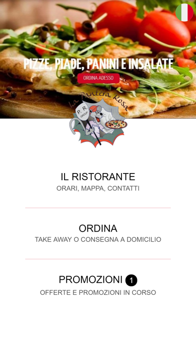 How to cancel & delete Pizzeria La Pantera Rosa from iphone & ipad 1