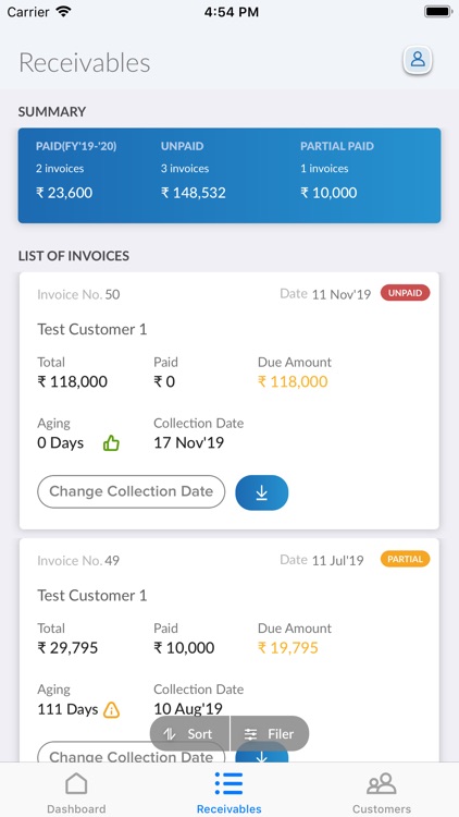 Connectrix Sales App