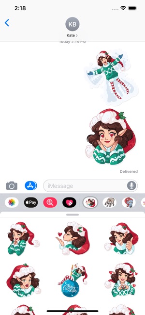 Christmas Elf Sticker Pack(圖3)-速報App