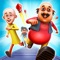 RACE REAL PEOPLE IN REAL-TIME your favorite characters from Motu Patlu Universe