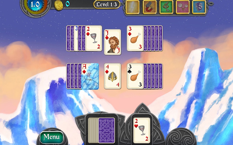 Nordic Storm Solitaire (Full) screenshot 3