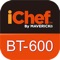 The App is connected with a Barbecue Thermometer device (iChef BT-600) by Bluetooth