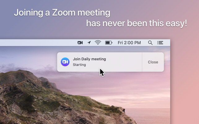 JustJoin for Zoom meetings