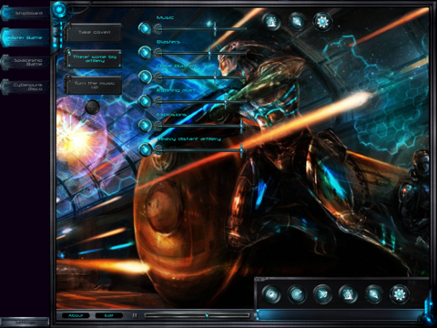Syrinscape Sci-Fi Player - náhled