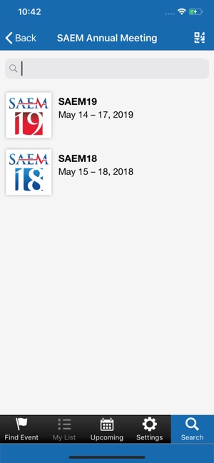 SAEM Annual Meeting(圖2)-速報App