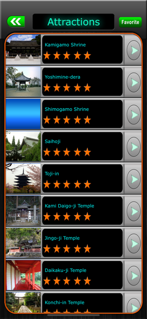 Kyoto Traveller's Map guide(圖2)-速報App