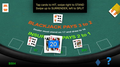 Play 21 (Blackjack) screenshot 2