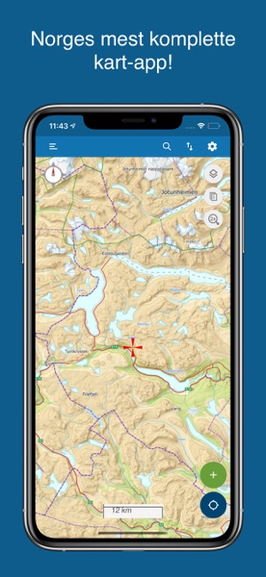 sesam kart norge Norgeskart Outdoors App Storessa sesam kart norge
