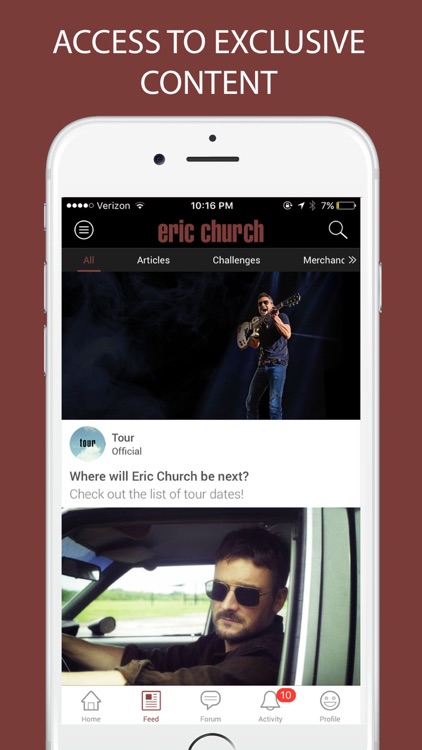 Eric Church Official